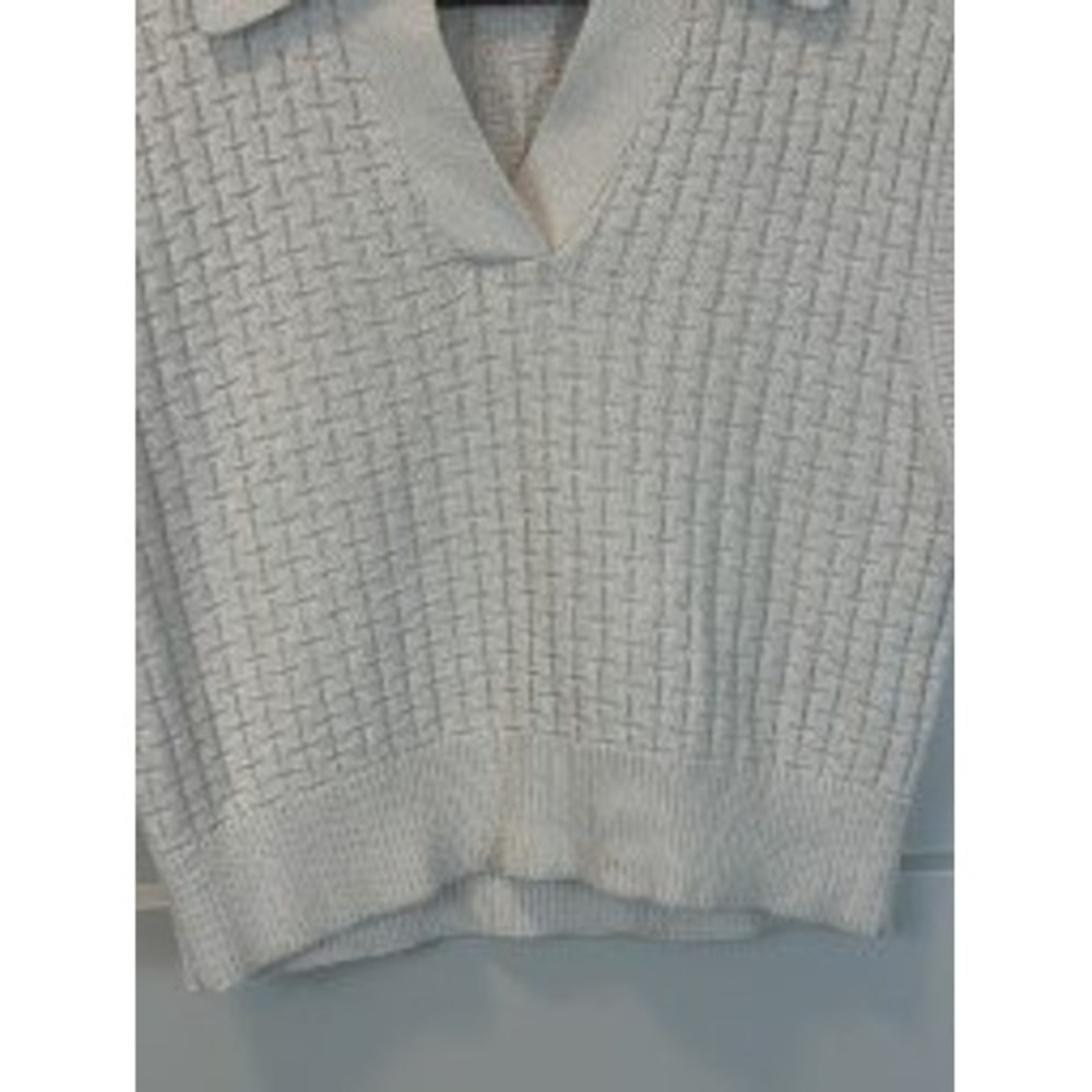 TRUTH by Republic Beige Textured Sweater Vest size XS - Picture 6 of 7